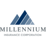 A green background with the word millennium in it.